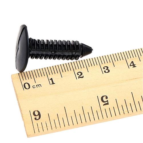 dophee 50Pcs Car Push Pin Retainer Clips Nylon Universal Auto Door Trim Panel...