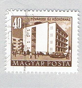 Hungary Used Building brown (BP84530)