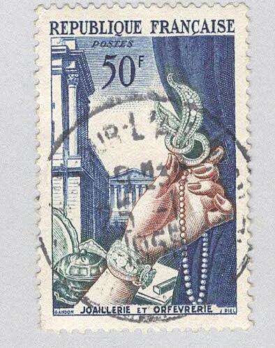 France 714 Jewelsmiths and Jewelry work Used 3 (BP96323)