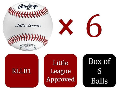 Rawlings | LITTLE LEAGUE Competition Grade Baseballs | RLLB1 | Youth/14U | Ga...