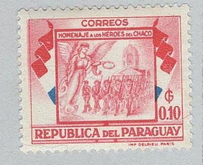 Paraguay 509 Soldiers Angel and Cathedral MNH 3 (BP95720)
