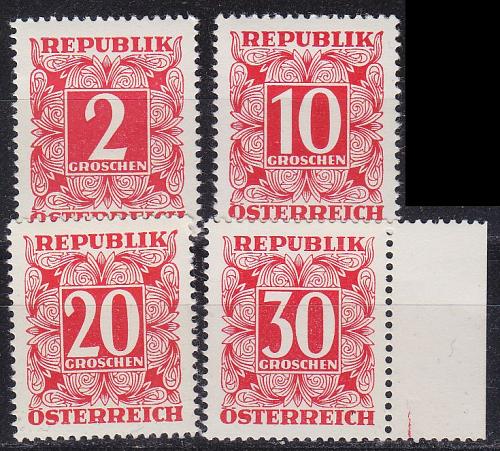 &Ouml;STERREICH AUSTRIA [Porto] MiNr 0232 xa o ex ( **/mnh ) [01]