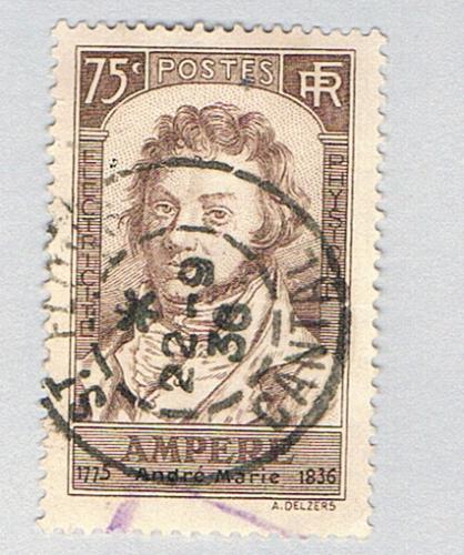 France 306 Used Ampere Andre Marie 1936 CV 2.00 (BP74311)