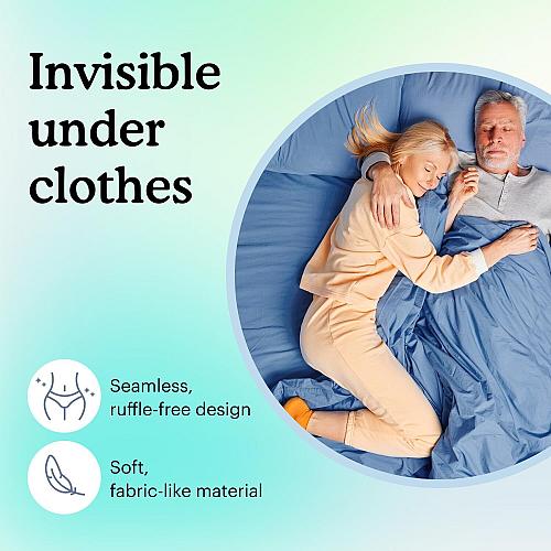 Because Premium Incontinence Booster Pads for Men and Women Adds Extra Absorb...