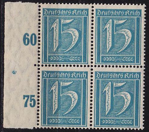 GERMANY REICH [1921] MiNr 0160 ( **/mnh ) [01] 4er