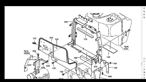 KUBOTA L2800 TRACTOR PARTS MANUALS - 475pg for L2800DT DT LA463 Service & Repair