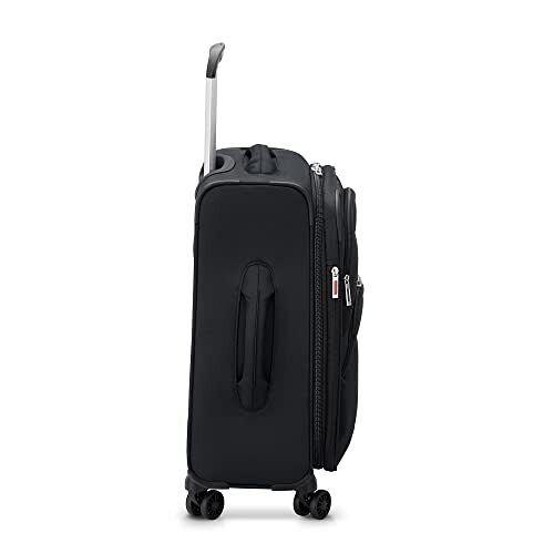 DELSEY PARIS Sky Max 2.0 Softside Expandable Luggage with Spinner Wheels Blac...