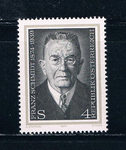 Austria 1010 Unused Franz Schmidt 1974 (A0281)+