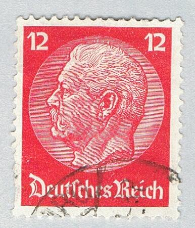 Germany 406 Used von Hindenburg 1933 (BP58407)