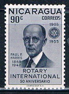 Nicaragua 766 Unused Rotary international (N0261)+