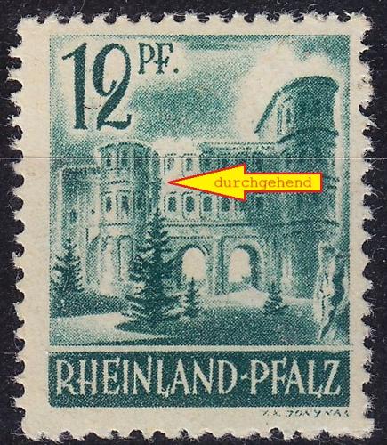 GERMANY Alliiert Franz. Zone [RheinlPfalz] MiNr 0004 vv I ( **/mnh )