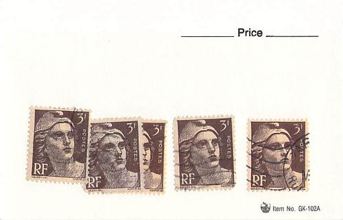 France 1 different of 5 total stamps included (SC0_430)