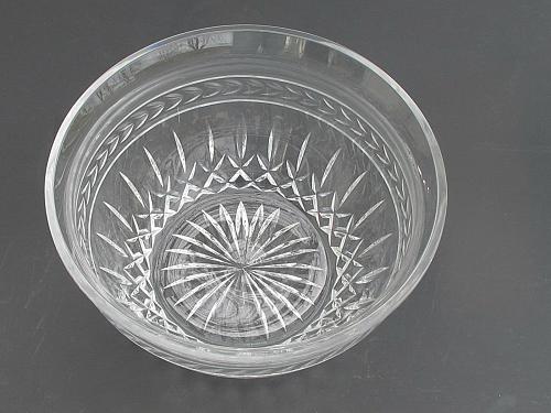 Cut Glass bowl Lenox USA crystal