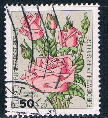 Germany 9NB193 Used Flowers 1982 (G0464)