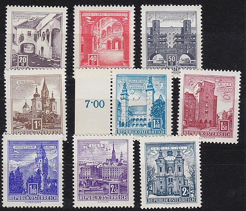 &Ouml;STERREICH AUSTRIA [1958] MiNr 1044 x ex ( **/mnh ) [01] Bauwerke
