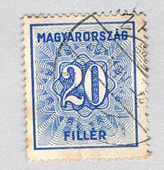 Hungary J137 Used Numeral 2 1934 (BP82325)