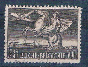 Belgium C12 Used Evolution of Postal Transportation CV 20.00 (B0272)