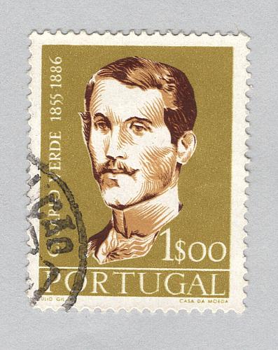 Portugal Used Man green $1.00 (BP88422)