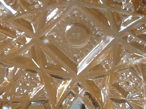 Carnival bowl Bowl Peach 3 peg legs