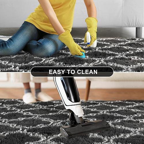 Puremy Area Rugs 8x10 Shag Rugs for Living Room High Pile Fluffy Carpet for B...