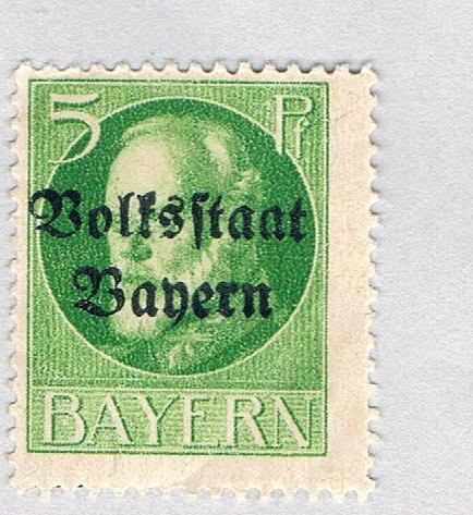 Bavaria 137 MLH Volksstaat on Ludwig III 1919 CV 2.00 (BP87142)