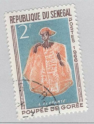 Senegal 262 Elegant Woman Used 1 (BP94922)