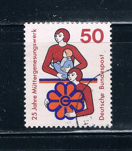 Germany 1154 Used Mothers Emblem (GI0165P13)+