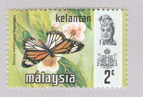 Malaysia Kelantan 99 Butterflies MNH 1 (BP97418)
