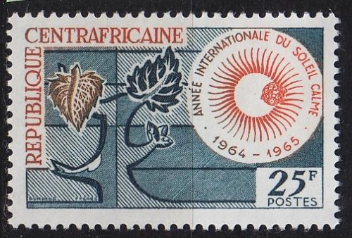 ZENTRALAFRIKA CENTRAL AFRICA [1964] MiNr 0057 ( **/mnh )