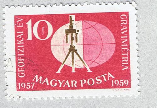 Hungary Used Globe red 10 (BP87608)