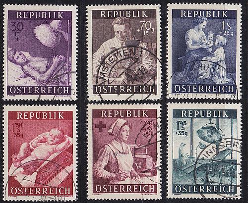 &Ouml;STERREICH AUSTRIA [1954] MiNr 0999-04 ( O/used ) [03]