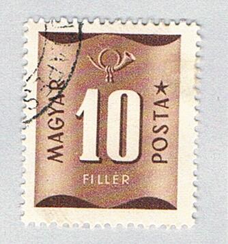 Hungary Used Numeral 10 brown 1 (BP84522)