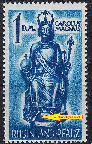 GERMANY Alliiert Franz. Zone [RheinlPfalz] MiNr 0029 y I ( **/mnh )