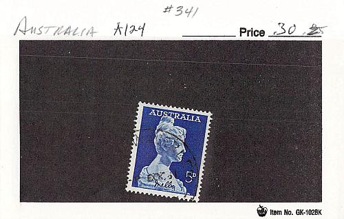 Australia 341 Used 1961 (SC0_099)