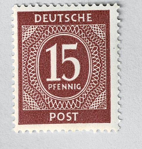 Germany 540 15pf 1st Allied Control Council Issue MNH (BP91032)