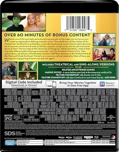 Wicked - 4K Ultra HD + Blu-ray + Digital 4K UHD