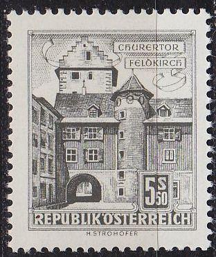 &Ouml;STERREICH AUSTRIA [1958] MiNr 1053 x ( **/mnh ) Bauwerke
