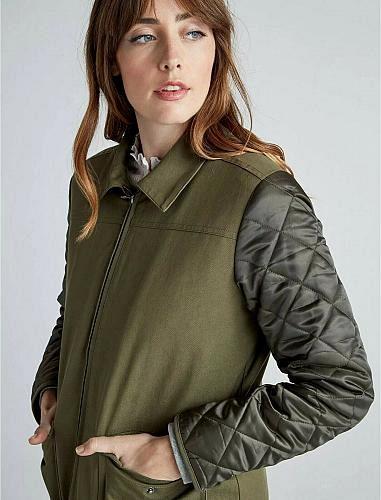Lucky Brand Quilted Jacket 7W31317 NWT Women`s Medium