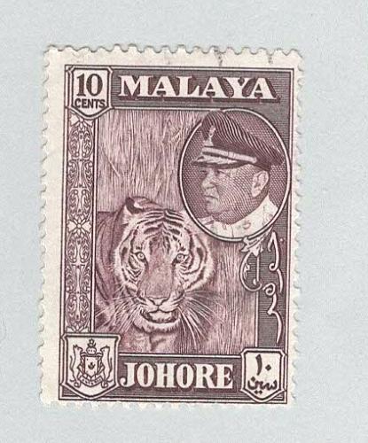Malaya Johore 163 1960 Sultan Ishmail Used (BP89715)