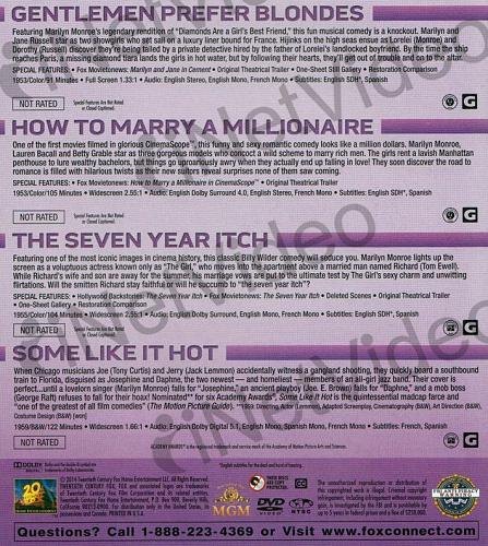 4movie 6hrs+ DVD Laren BACALL Jane RUSSELL Betty GRABLE Tony CURTIS Jack LEMON