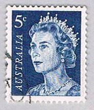 Australia 399 Used QEII Blue 5d 2 1966 (BP55709)