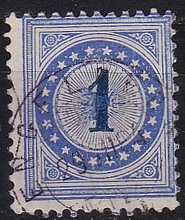 SCHWEIZ SWITZERLAND [Porto] MiNr 0001 I N ( O/used )