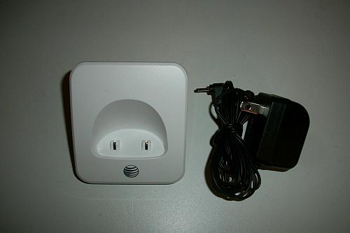 AT T EL52345 remote charger base wP = cordless handset PHONE stand cradle att