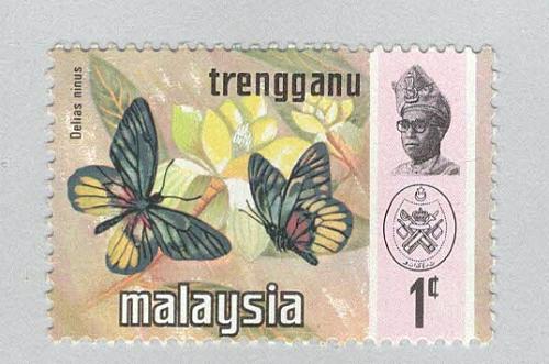 Malaysia Trengganu 96 Butterflies MNH 1 (BP97223)