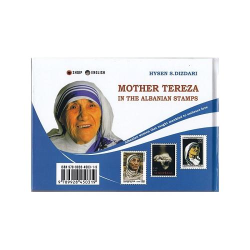 MOTHER TERESA in the Albanian Stamps. Albania and English language
