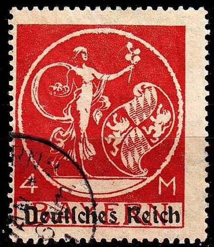 GERMANY REICH [1920] MiNr 0135 I ( O/used ) [01]
