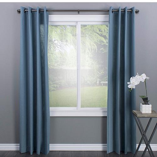 Decopolitan Industrial Wrap Around Telescoping Curtain Rod Set 72-144" Bronze