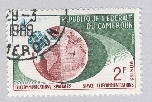 Cameroun 381 Telstar and Globe Used (BP94124)