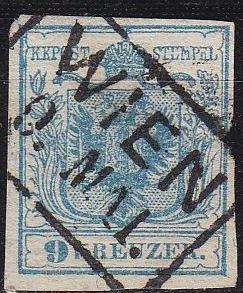 &Ouml;STERREICH AUSTRIA [1850] MiNr 0005 X a I ( O/used ) [02]