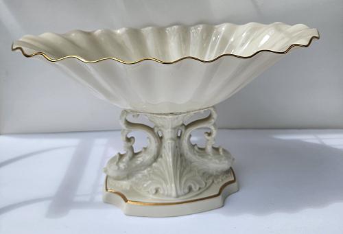 lenox pedestal oval centerpiece Gold mark